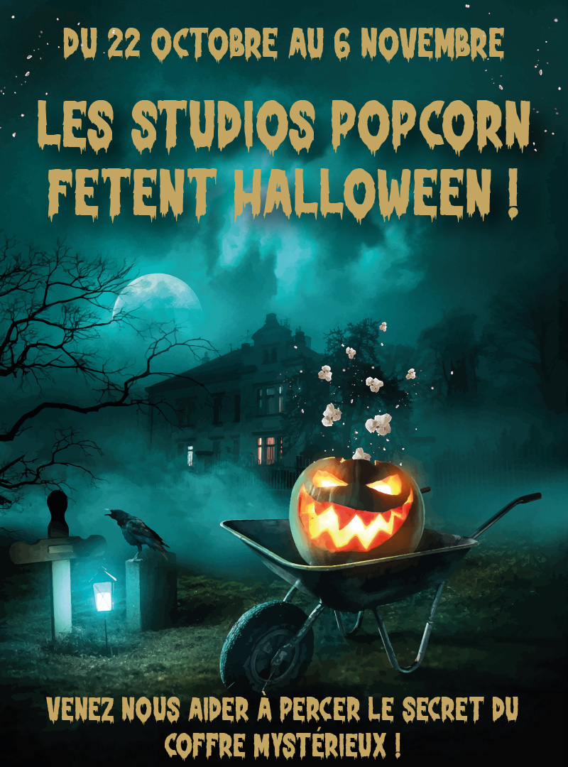 Les Studios PopCorn fêtent Halloween !