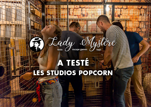 Lady Mystère teste les Studios PopCorn